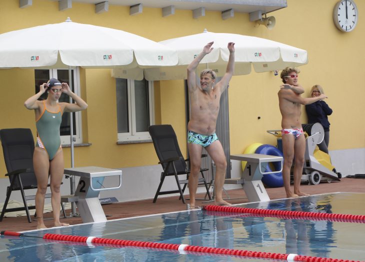 Weltrekord im Schwimmbad