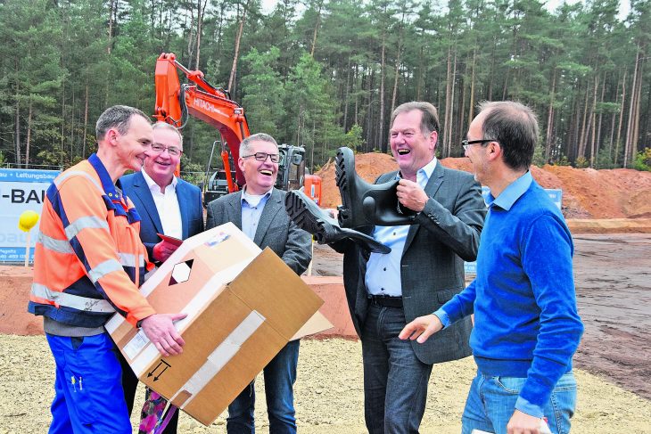 Spatenstich Kläranlage