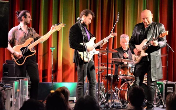 Servet Isik, Todor Mitchell, Peter Hensen und Zed Mitchell (v. links) spielten erstklassigen Sound.