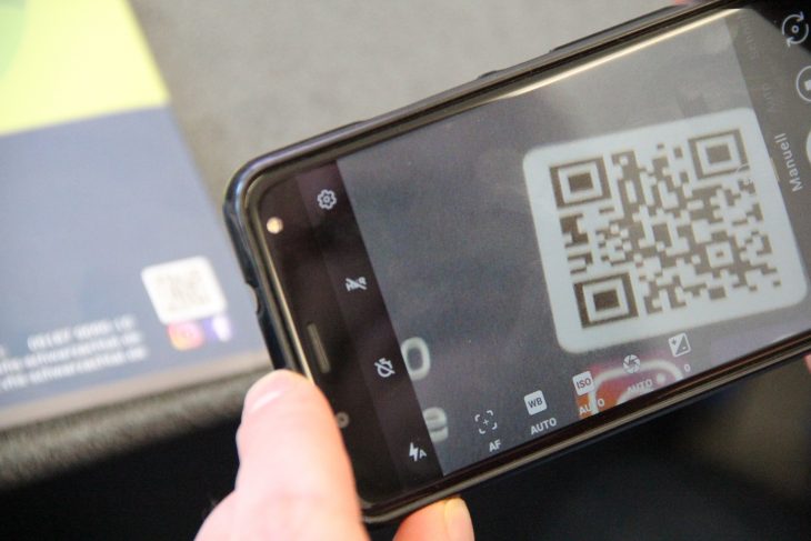 QR-Codes finden sich auf vielen Produkten und verlinken in der Regel zur Website des Herstellers. Michael Fuchs sieht darin eine Alternative zum Kassenbon.