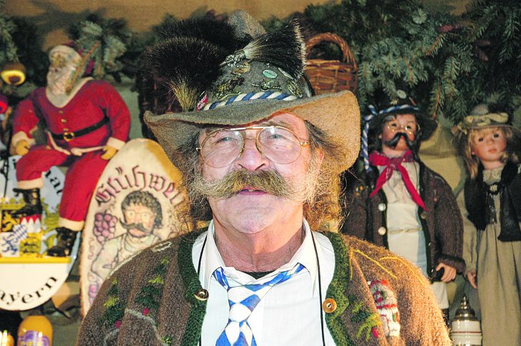 Anton Ettl als Glühwein-Toni, so wie man ihn kannte.