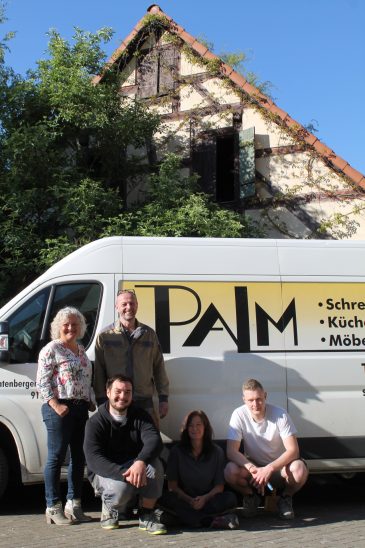 Das freundliche Team der Schreinerei Palm