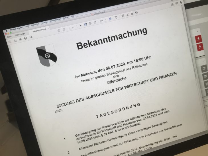 Dokumente gibt's für die Röthenbacher Stadträte künftig auch in rein digitaler Form – wenn sie dies denn wollen.