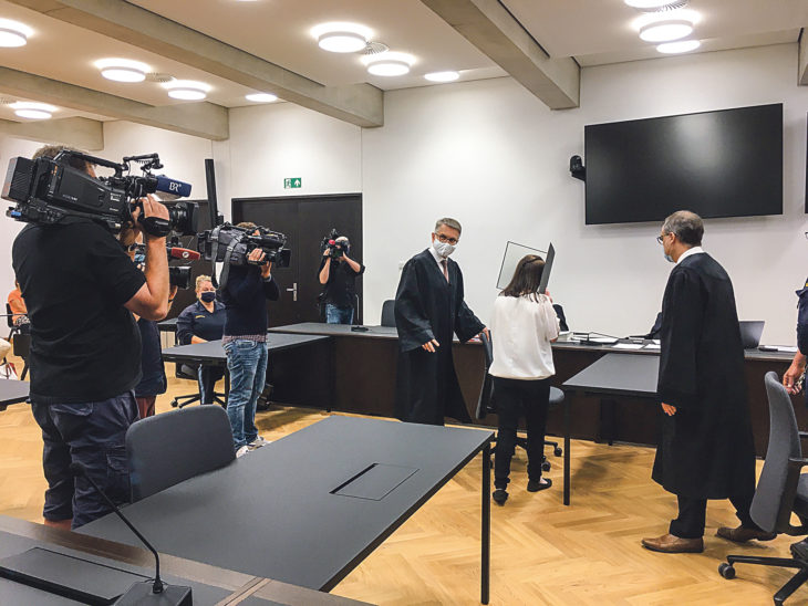 Groß war das Medieninteresse beim Prozess gegen Stephanie P.