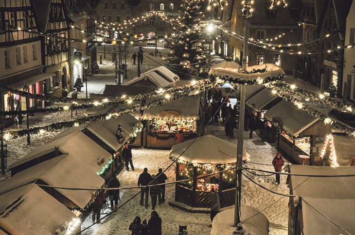 Dieses Bild wird es  nicht geben: der Laufer Weihnachtsmarkt in Vor-Corona-Zeiten.