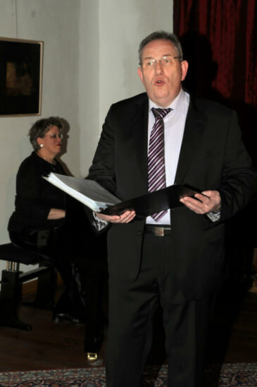 Alwin Adelmann besang die Christrose.