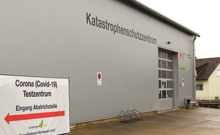 Auf das Katastrophenschutzzentrum in Hersbruck können alle Rettungsorganisationen im Bedarfsfall zugreifen.