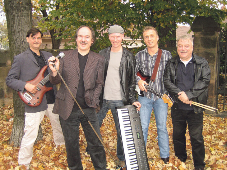 In den Anfängen: Helmut Keller, Klaus Hacker, Bernd Fauser, Robert Walker und Toni Walz. Später stieß noch Michael Sikora dazu.