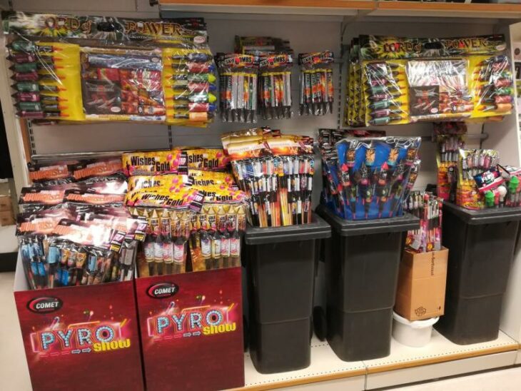 Normalerweise sieht es vor Silvester so aus im Henfenfelder „Hauenstein“.