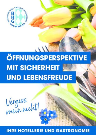 So sieht das Plakatmotiv der Dehoga-Kampagne aus.