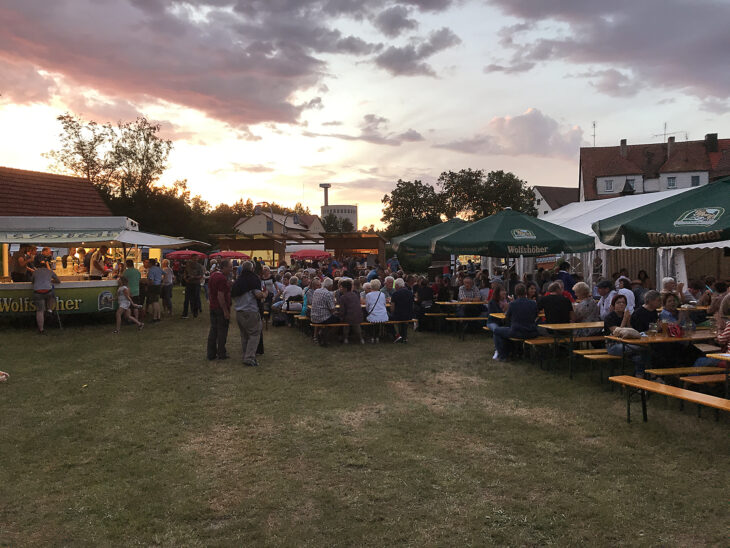 2019 war die Welt auf dem Neunkirchener Sommerfest noch in Ordnung.