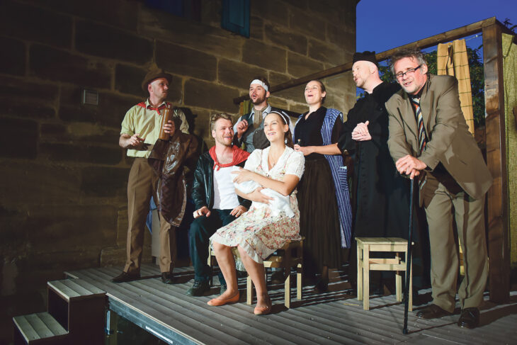 Stolze zehn Spieltermine sind für die DHT-Eigenproduktion „Don Camillo und seine Herde“ vorgesehen, eine Komödie.