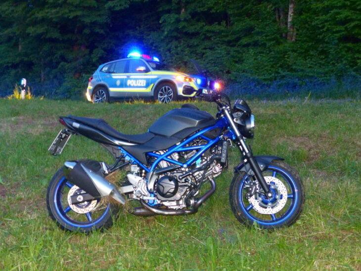 Mit diesem Motorrad war die Neumarkterin unterwegs.