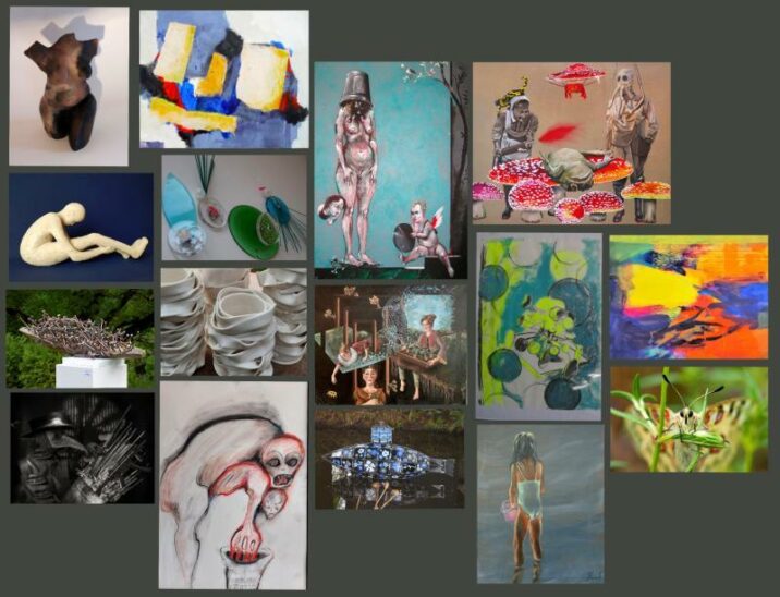 Malerei, Skulpturen, Fotografie oder Glasobjekte: Das alles kann bei „Tatort Atelier“ entdeckt und den Künstlern beim Entstehungsprozess über die Schulter geschaut werden.