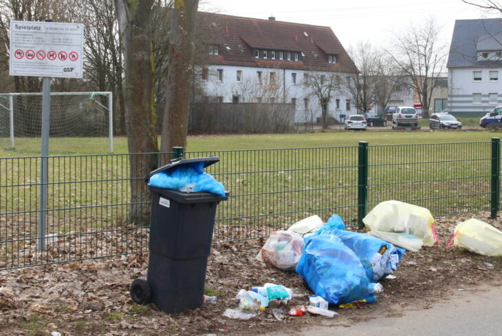 Ein Thema bei der Bürgerversammlung im Badsaal: Im Markt, unter anderem Am Erlanger, gibt es immer wieder wilde Müll- und Sperrmüllablagerungen, die auch Ratten anlocken.