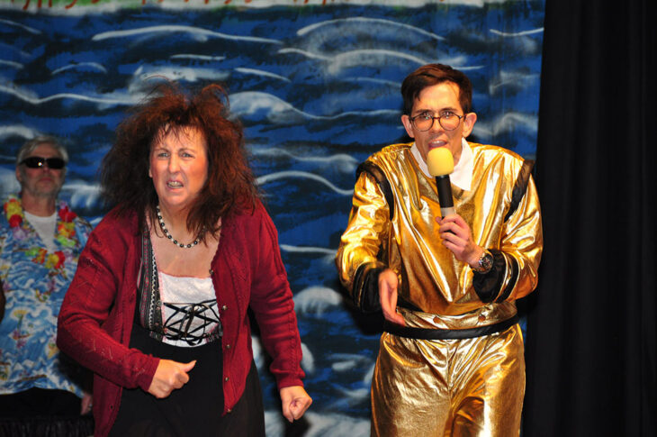 Pascal Czerweck (rechts) und die Feuchter Hexen hoffen auf eine möglichst normale Faschingssaison.