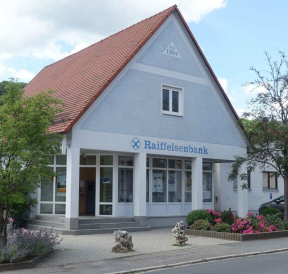 Bereits seit 10. Dezember ist die Raiffeisenbank-Geschäftsstelle in Vorra geschlossen.