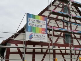 Auch für alle Arbeiten im Fassadenbereich ist der Leinburger Malerbetrieb Eberlein ein kompetenter und erfahrener Ansprechpartner.