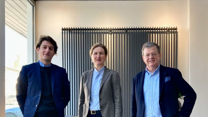 Geschäftsführung ABL, v. l. n. r.: Ferdinand Schlutius ist seit 1. Januar Teil der Geschäftsführung neben Sabine Spiller-Schlutius und Dr. Stefan Schlutius.