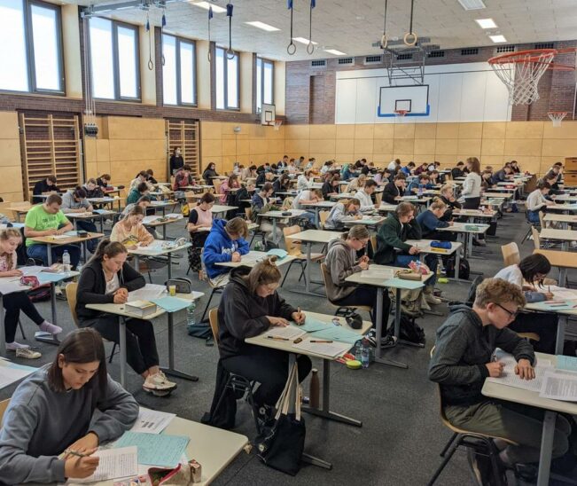 Am Montag haben die Prüfungen am Laufer Berufsschulzentrum begonnen.