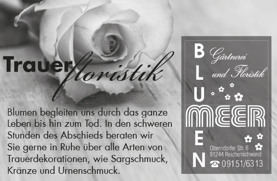 Blumen Meer