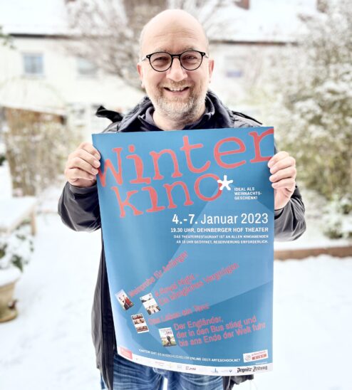 Freut sich auf das Winterkino im Dehnberger Hof Theater: Organisator und Künstler Bernd Weller.