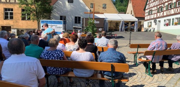Im Vorgriff auf die Bildung der neuen Pfarrei Hersbruck-Sittenbachtal feierten Oberkrumbach und Kirchensittenbach gemeinsam.