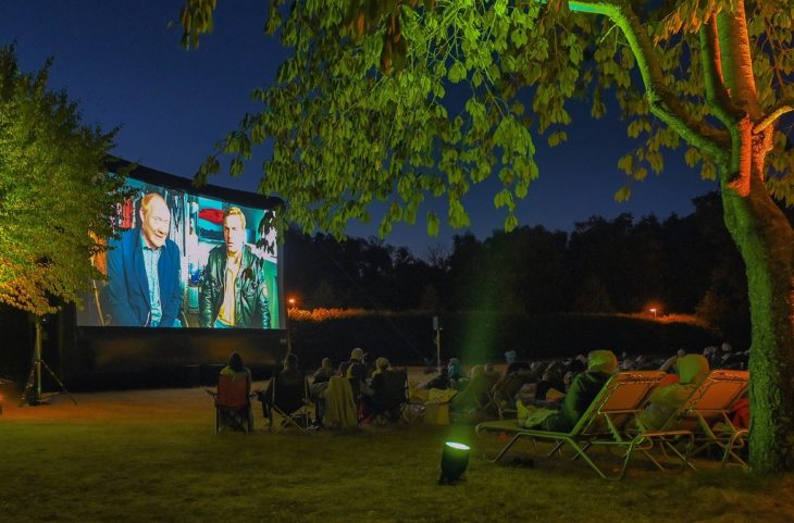 Das Open-Air-Kino im Feuchtasia war schon im vergangenen Jahr ein Erfolg.