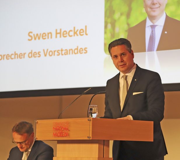 Vorstandssprecher Sven Heckel präsentiert die wichtigsten Eckpunkte zur Entwicklung der Bank, den Jahresabschluss und einen Vorschlag zur Gewinnverwendung.