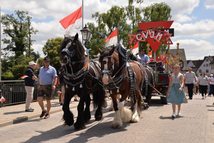 Der Festwagen der CVJM Lauf hat mit 398 Stimmen gewonnen.