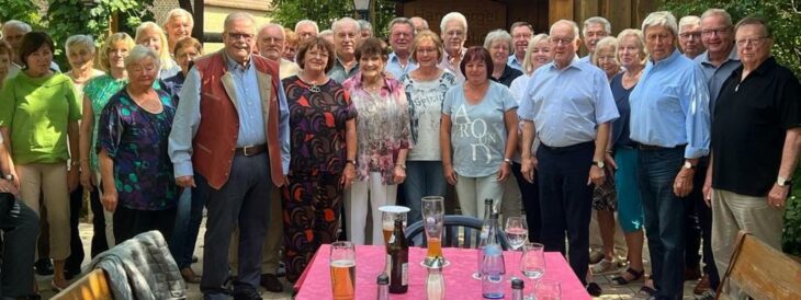 Zahlreich haben die Altbürgermeister mit ihren Begleiterinnen aus dem Landkreis an ihrem jährlichen Treffen in Reichenschwand teilgenommen.