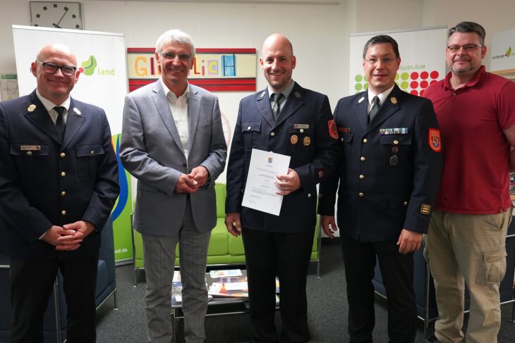 Sven Burger aus Feucht ist neuer Kreisbrandmeister - N-LAND