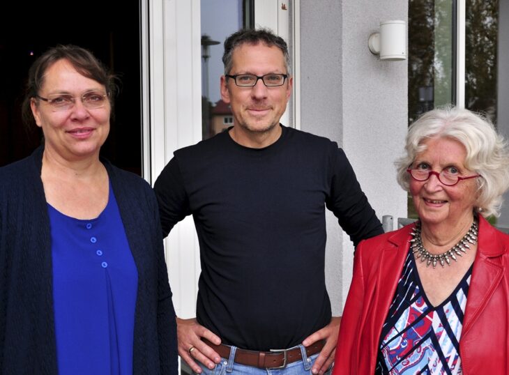Marit Hamer vom Verein Leben in Verantwortung, Sebastian Goetz von der Betreuungsstelle des Landratsamts und Monika Brandmann, Behindertenbeauftragte der Gemeinde Schwarzenbruck, haben die Veranstaltung gemeinsam gestaltet.