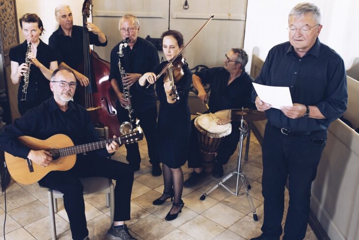 Das Ensemble Rubato mit Dr. Günter Breitenbach.