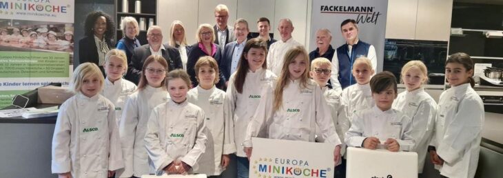 Diese Jungs und Mädels sind die zehnte Gruppe der Hersbrucker Miniköche.