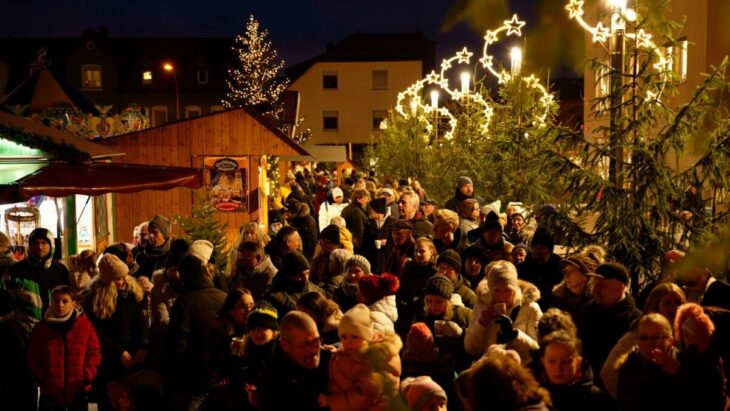Ein Bild vom Weihnachtsmarkt in Röthenbach aus dem vergangenen Jahr.