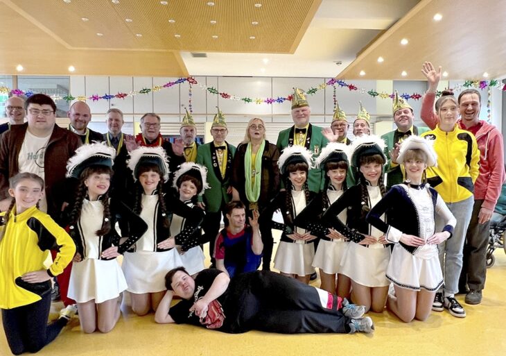 Feucht-fröhlich übernahm am Rosenmontag zum 30. Mal das Kommando bei der Lebenshilfe Nürnberger Land und sorgte für Stimmung.