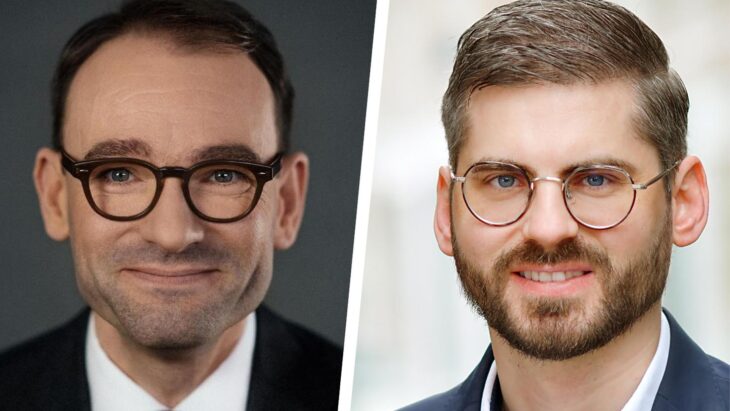 Dr. Maximilian Haag (links) und Felix Schoderer bilden die FDP-Fraktion im Feuchter Gemeinderat.