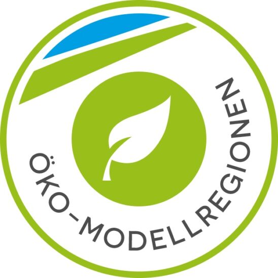 Das Logo der Öko-Modellregion.