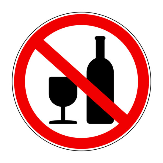 Symbolfoto Alkoholverbot