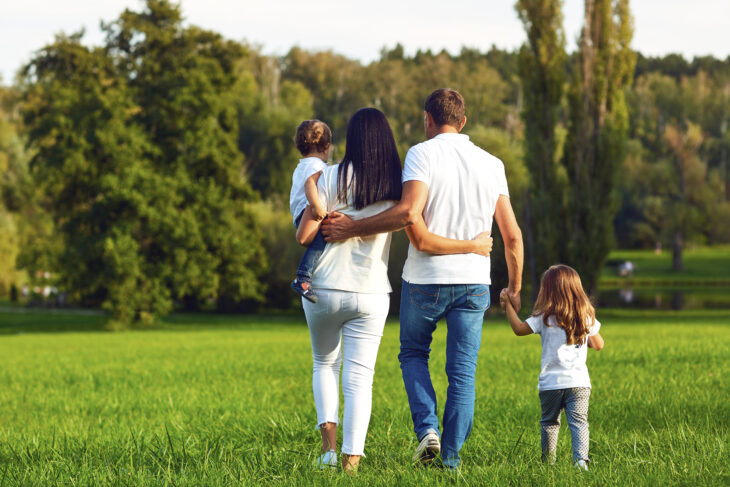 Ein glückliches Familienleben erfordert viel Organisation - und vor allem auch Gleichberechtigung zwischen Mutter und Vater.