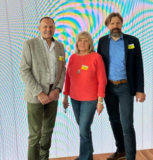 Vom Nürnberger Land nach München: Oliver Unterburger, Jutta Helmreich und Markus Deyhle (von links) vertreten die Landkreissenioren auf Bayernebene.