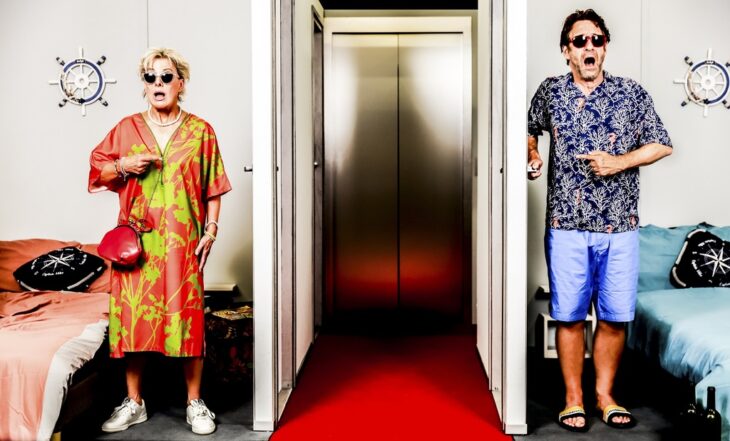 Eine Komödie mit Starbesetzung kommt in die Karl-Diehl-Halle: Tanja Schumann und Falk-Willy Wild mimen das frisch getrennte Paar Katja und Dennis, das sich unverhofft auf einem Kreuzfahrtschiff miteinander konfrontiert sieht.