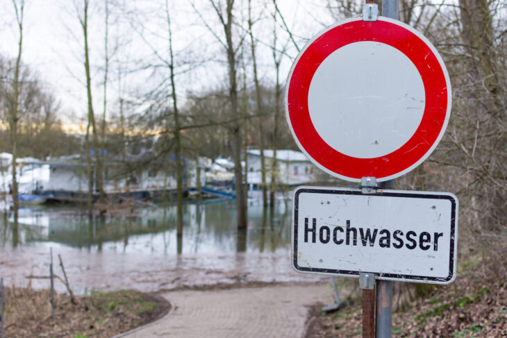 Symbolfoto Hochwasser