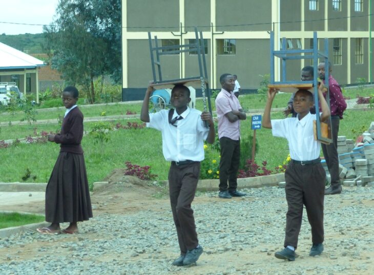 Die Msakila-Sekundarschule Sumbawanga wurde mit finanzieller Unterstützung des Laufer Hilfswerks gebaut.