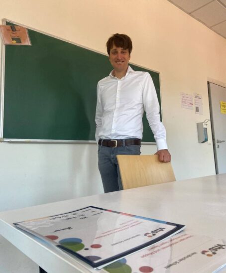 Felix Steffan will das Kursangebot der vhs Hersbrucker Schweiz mit den Menschen vor Ort behutsam weiter ausbauen.