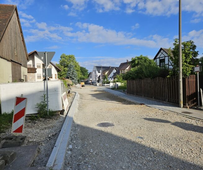 Die Straßen in Unterferrieden werden ab nächster Woche wieder eine Asphaltdecke erhalten.