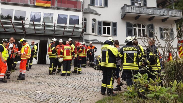 So sah die Szenerie vor der Einrichtung aus.