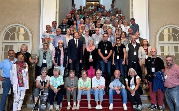100 Gäste aus dem Landkreis durften auf Einladung von Norbert Dünkel den Bayerischen Landtag besuchen.