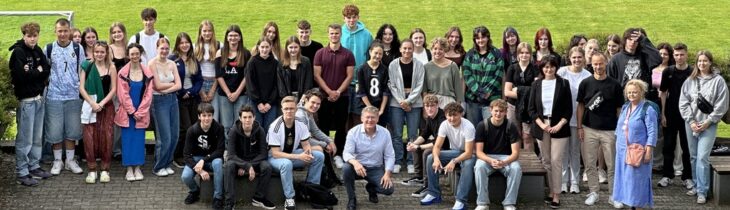 Schülerinnen und Schüler aus Rumia in Polen waren kürzlich zu Besuch in Lauf. Dort wohnten sie bei Schülern ihrer Partnerschule, dem Laufer CJT-Gymnasium.